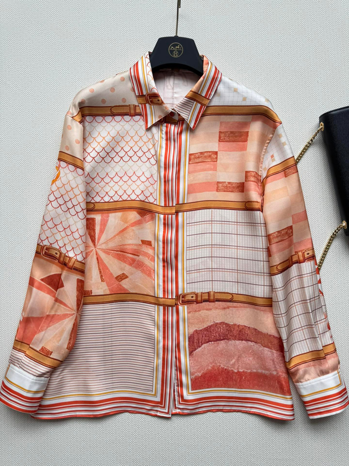 Twill Silk Shirt