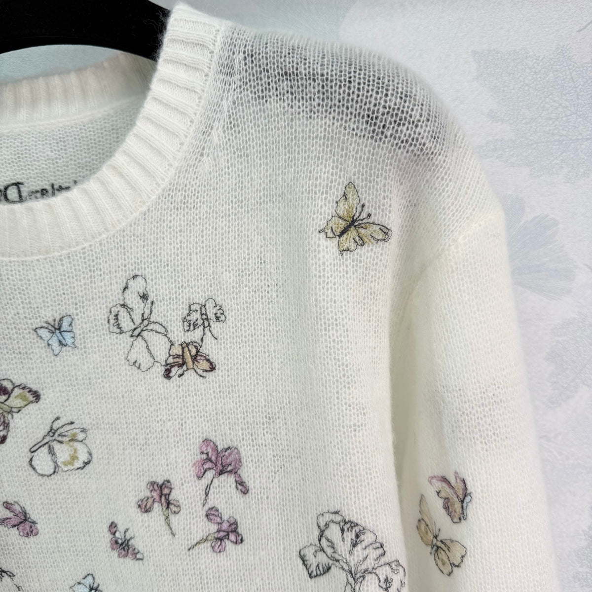 3D Butterfly Knit Sweater