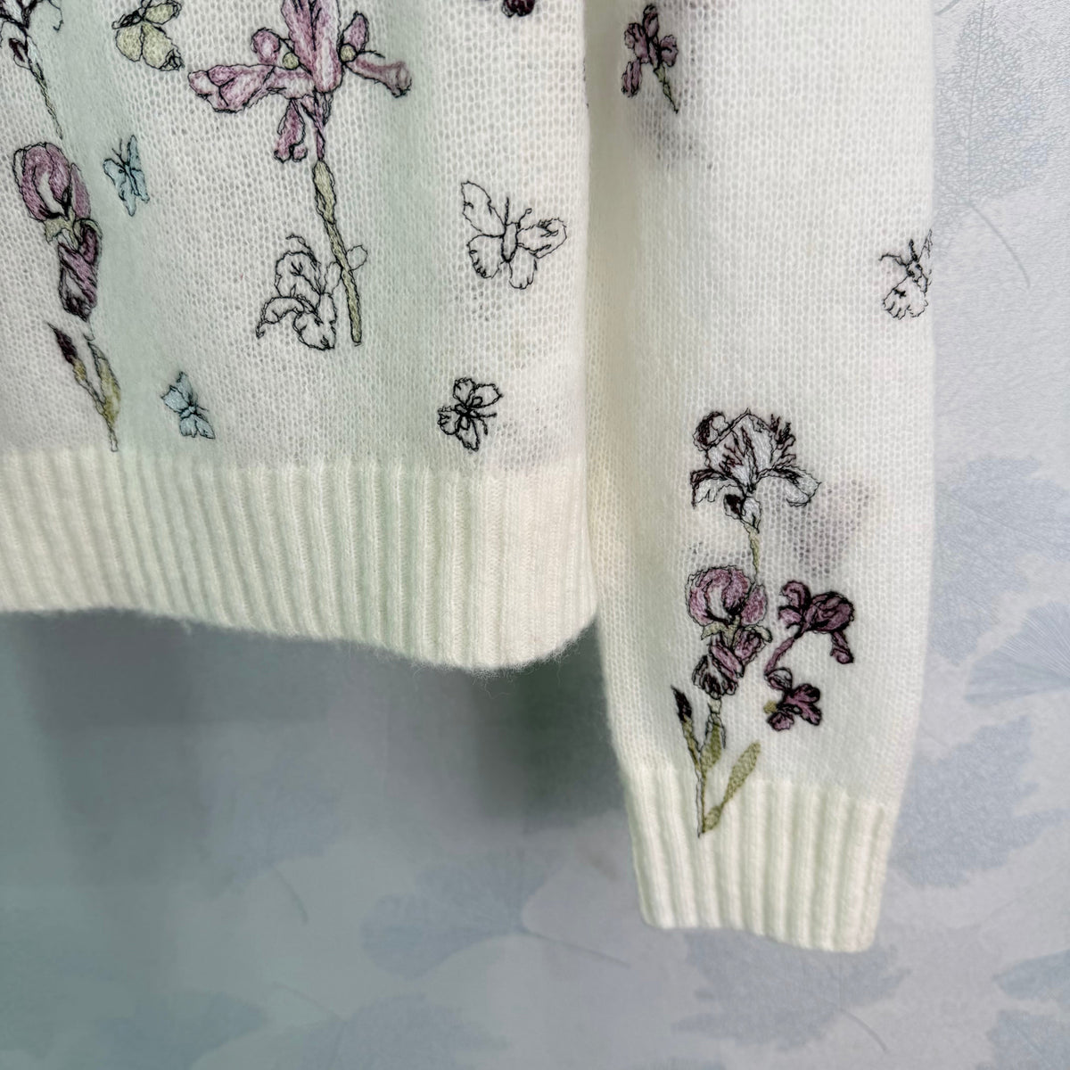 3D Butterfly Knit Sweater