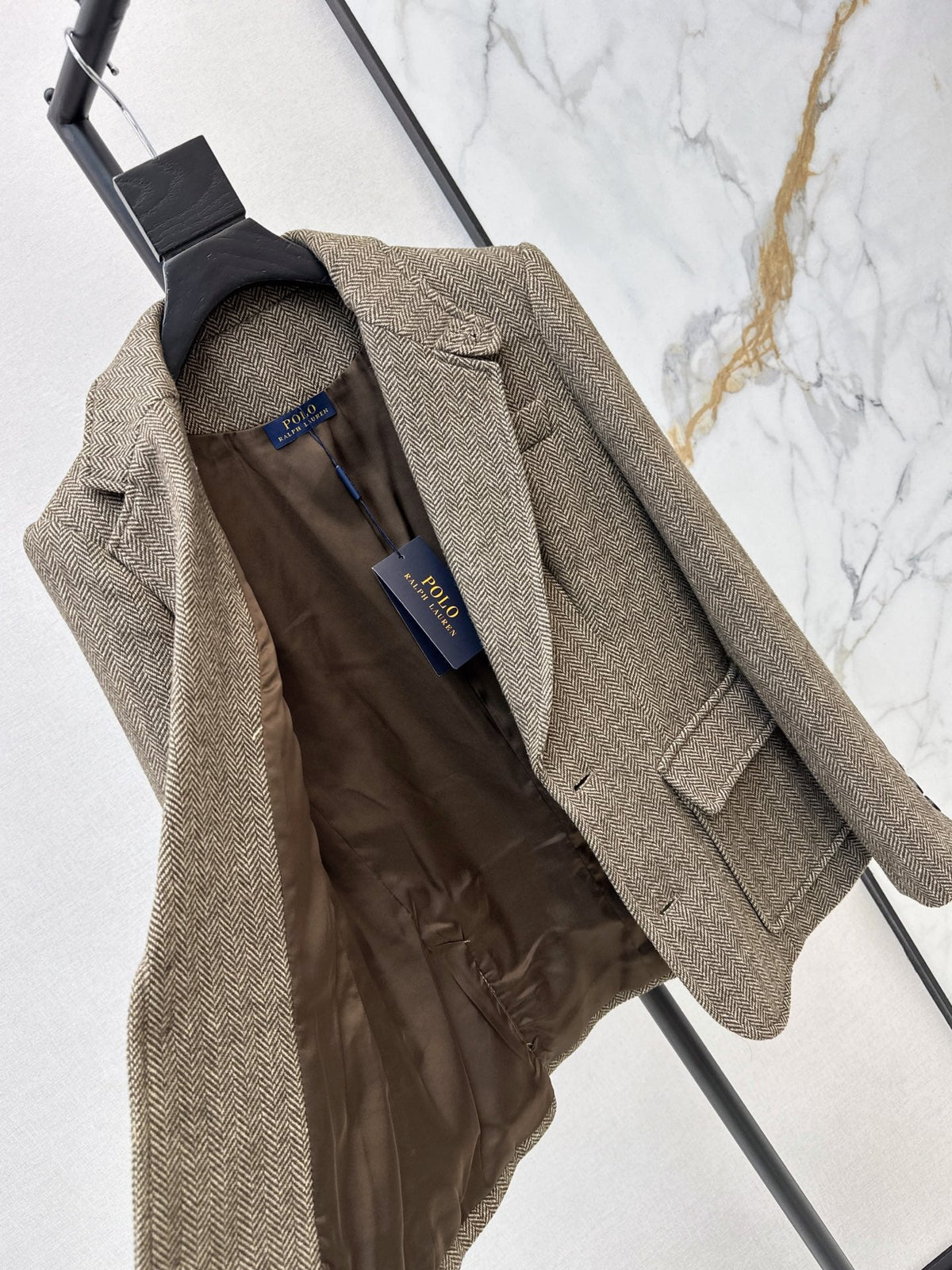 26Latest Autumn/Winter Vintage Wool-Blend Herringbone Set