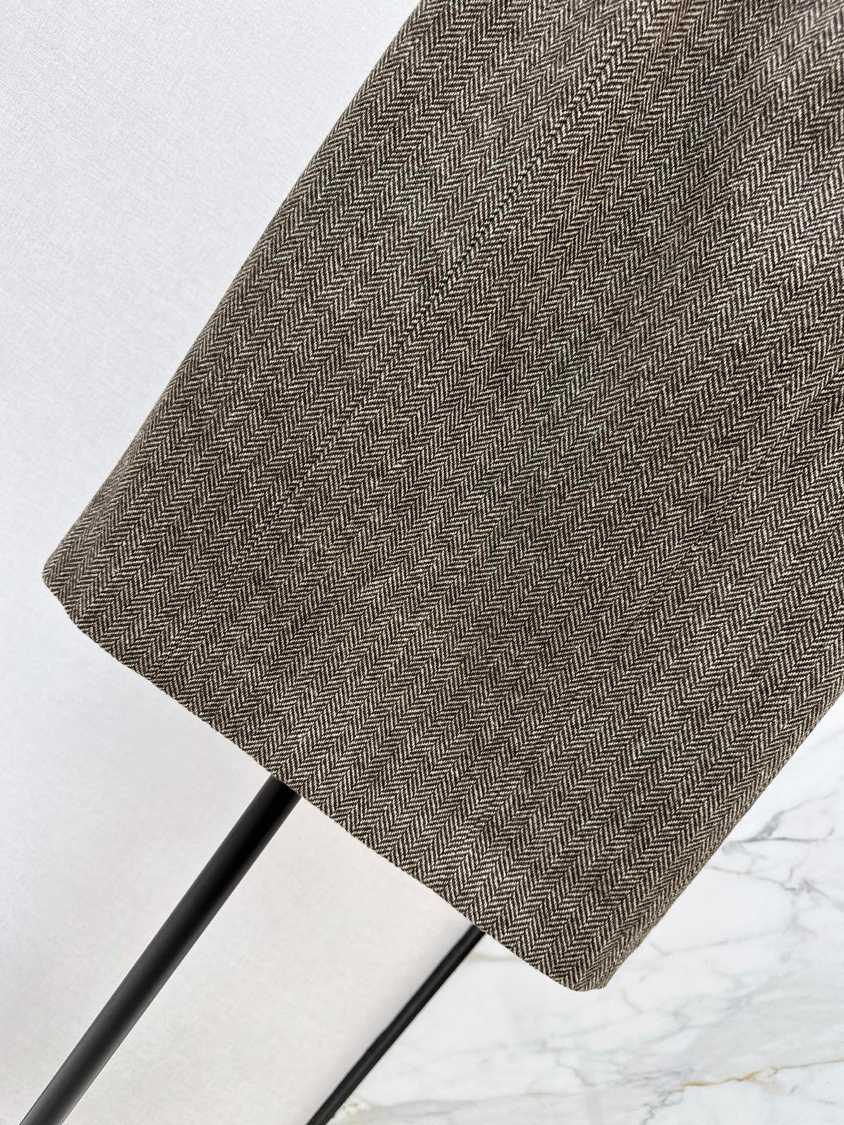 26Latest Autumn/Winter Vintage Wool-Blend Herringbone Set