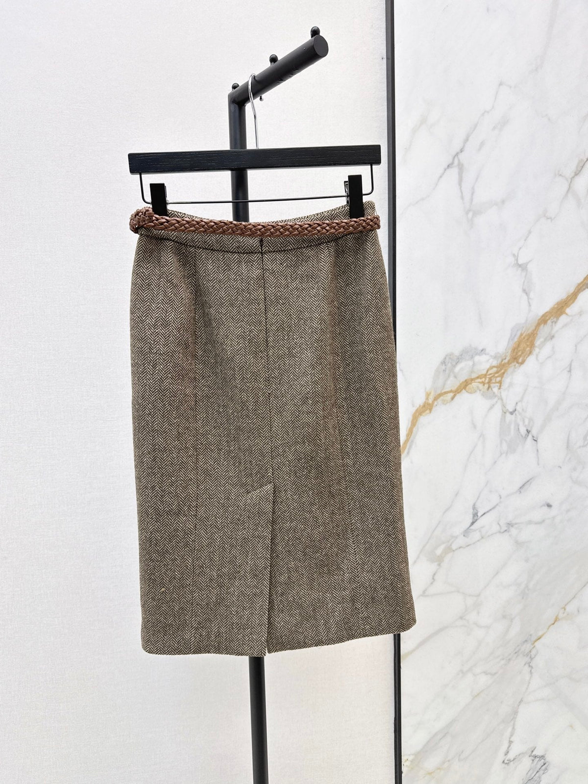 26Latest Autumn/Winter Vintage Wool-Blend Herringbone Set