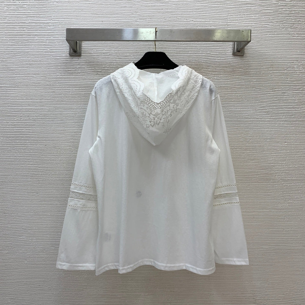 26New Hooded Long-Sleeve Loose-Fit Top
