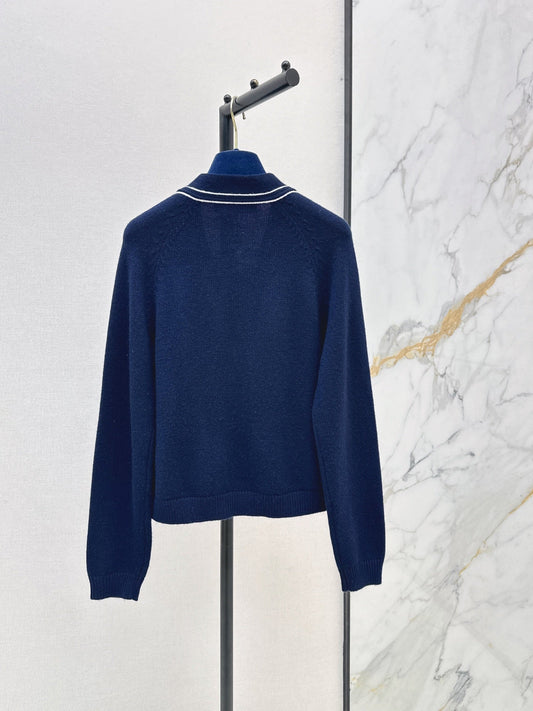 26SS NEW Navy Series V-neck Knit Cardigan π€