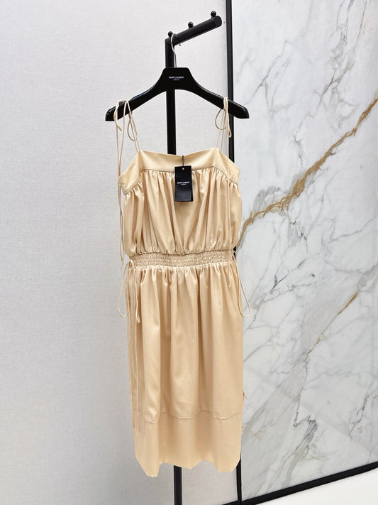 26FW New: French Minimalist Lightweight Slit Camisole Dress π€