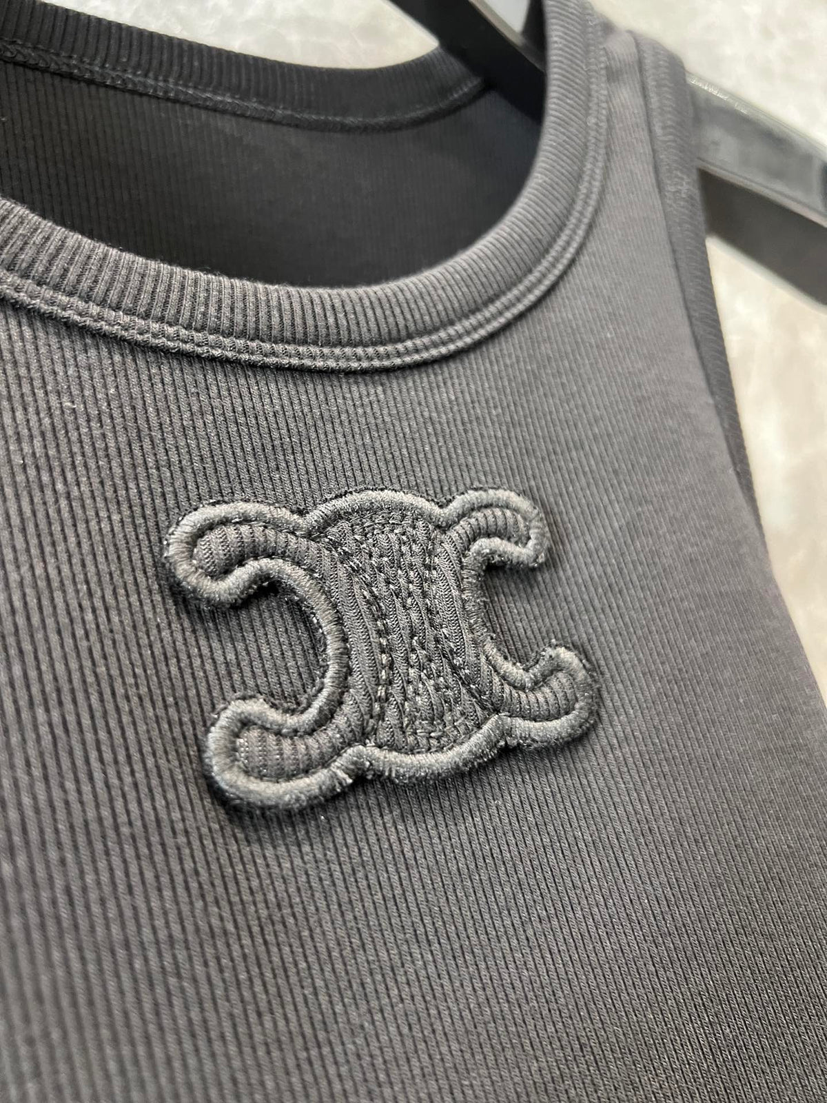 Embroidered all-match vest