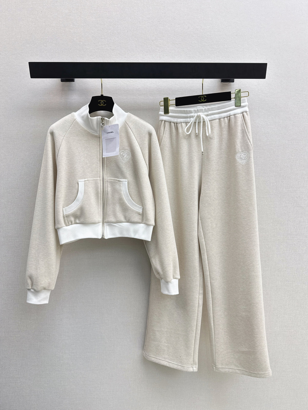 Casual Stand Collar Set