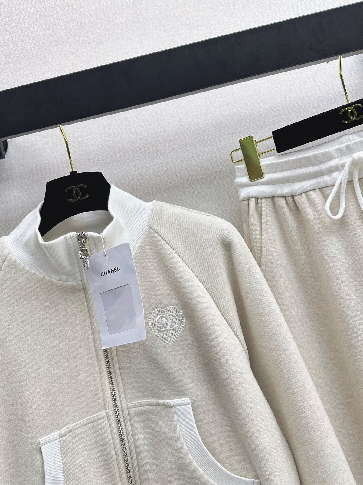 Casual Stand Collar Set