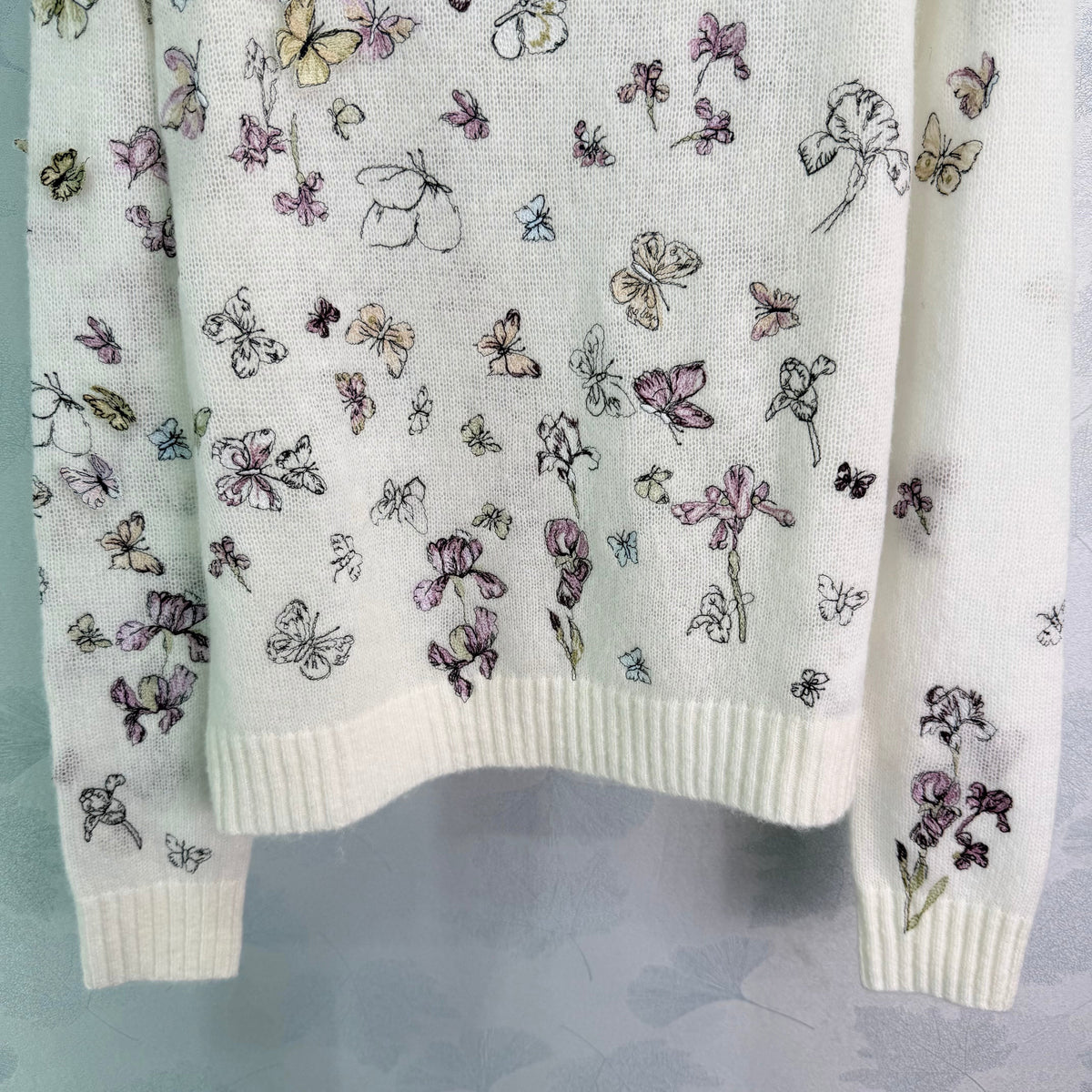 3D Butterfly Knit Sweater