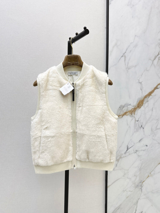 Brunello Cucinelli/26 Fall/Winter Latest Stand-Collar Vest