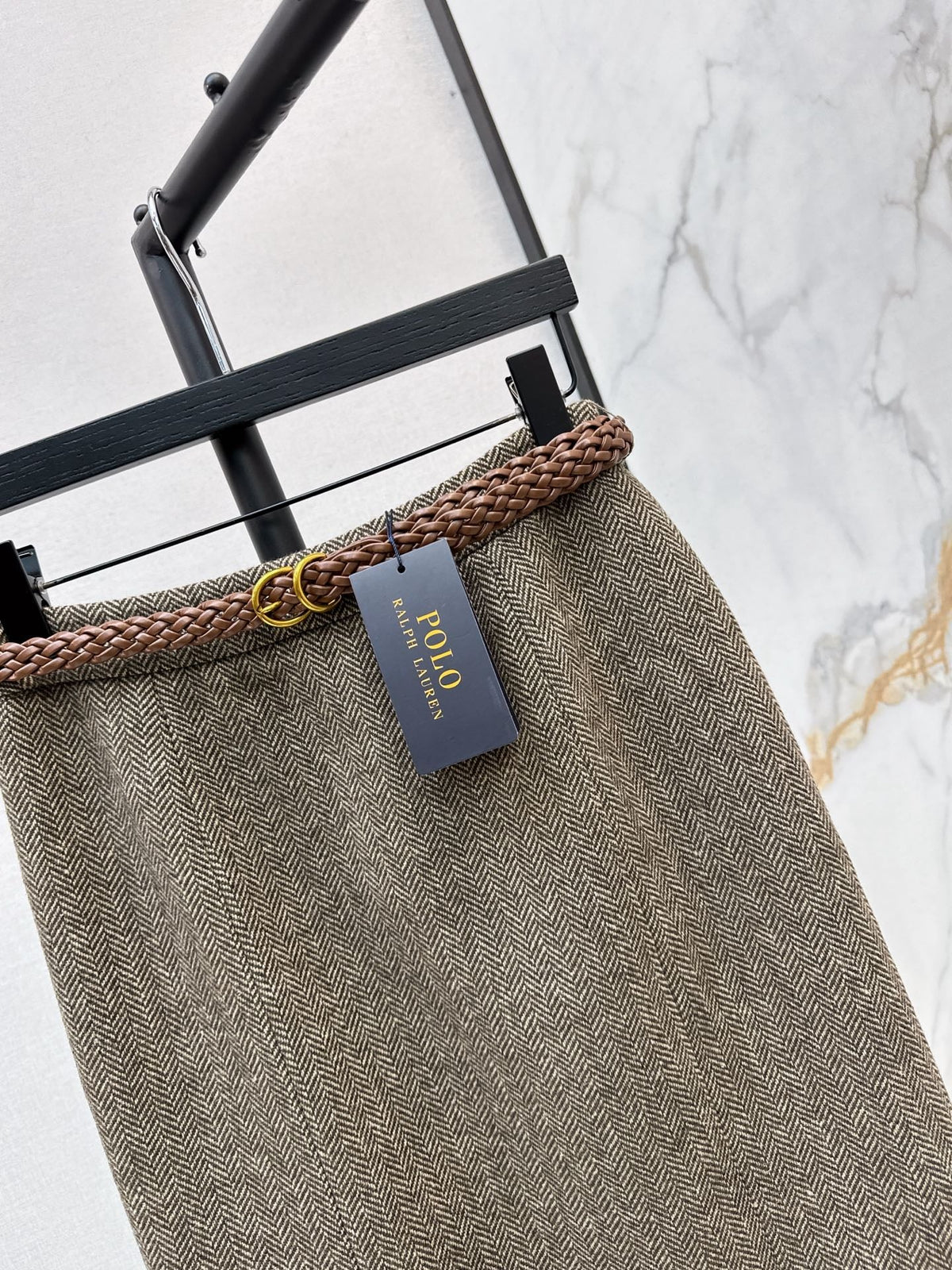 26Latest Autumn/Winter Vintage Wool-Blend Herringbone Set
