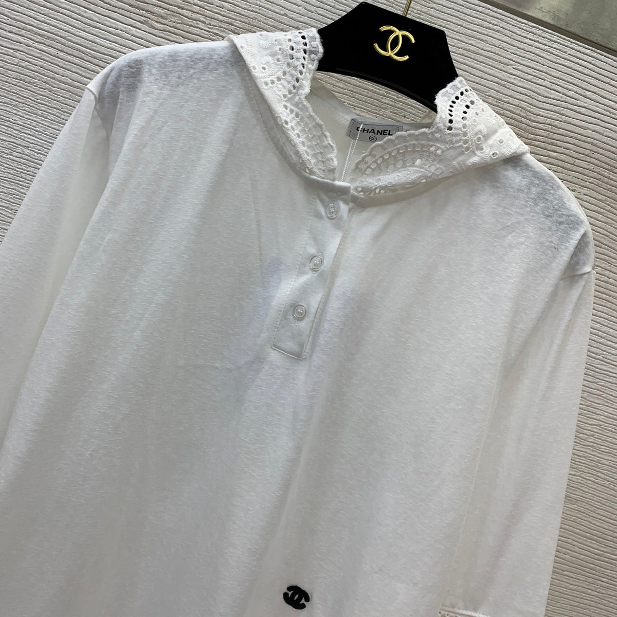 26New Hooded Long-Sleeve Loose-Fit Top