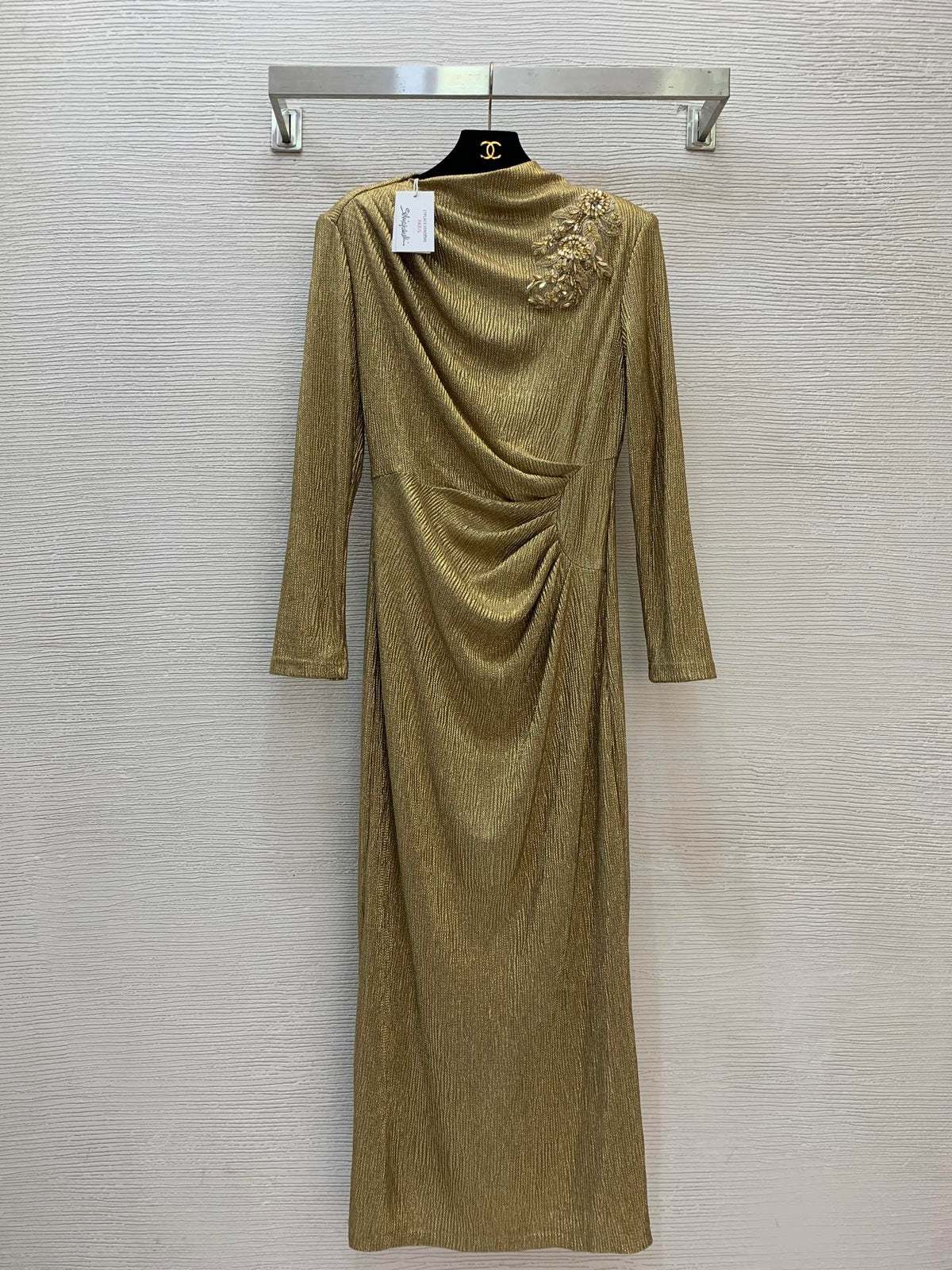 26New Slimming Long-Sleeve Dress