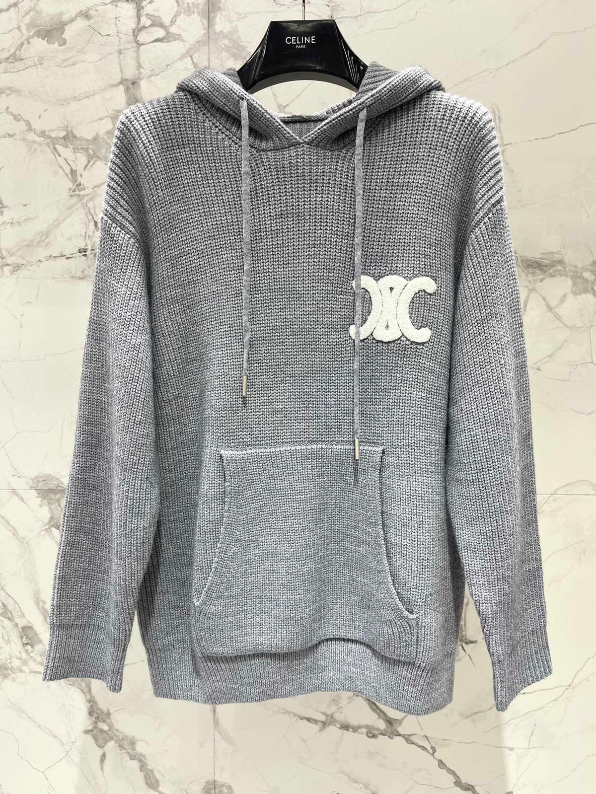Hooded Knit Sweater