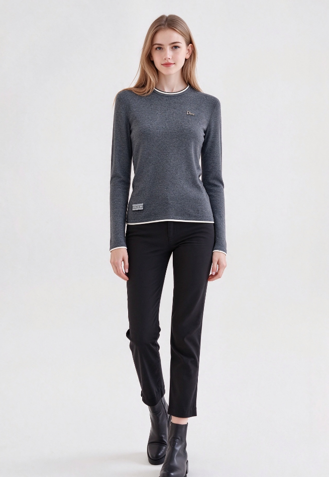 26Long-Sleeve Top with New Logo