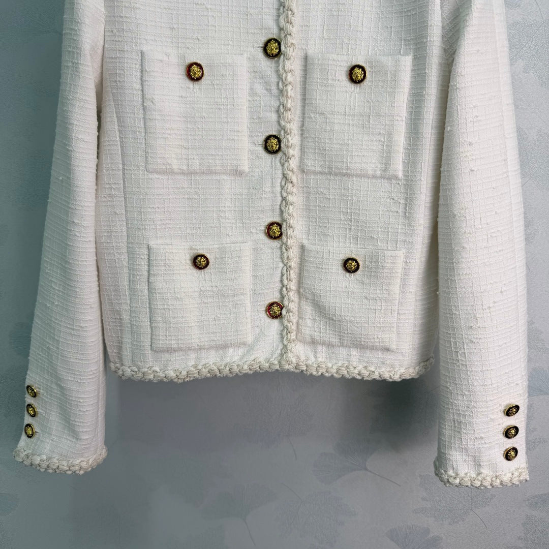 26FW New White Tweed Jacket 🤍