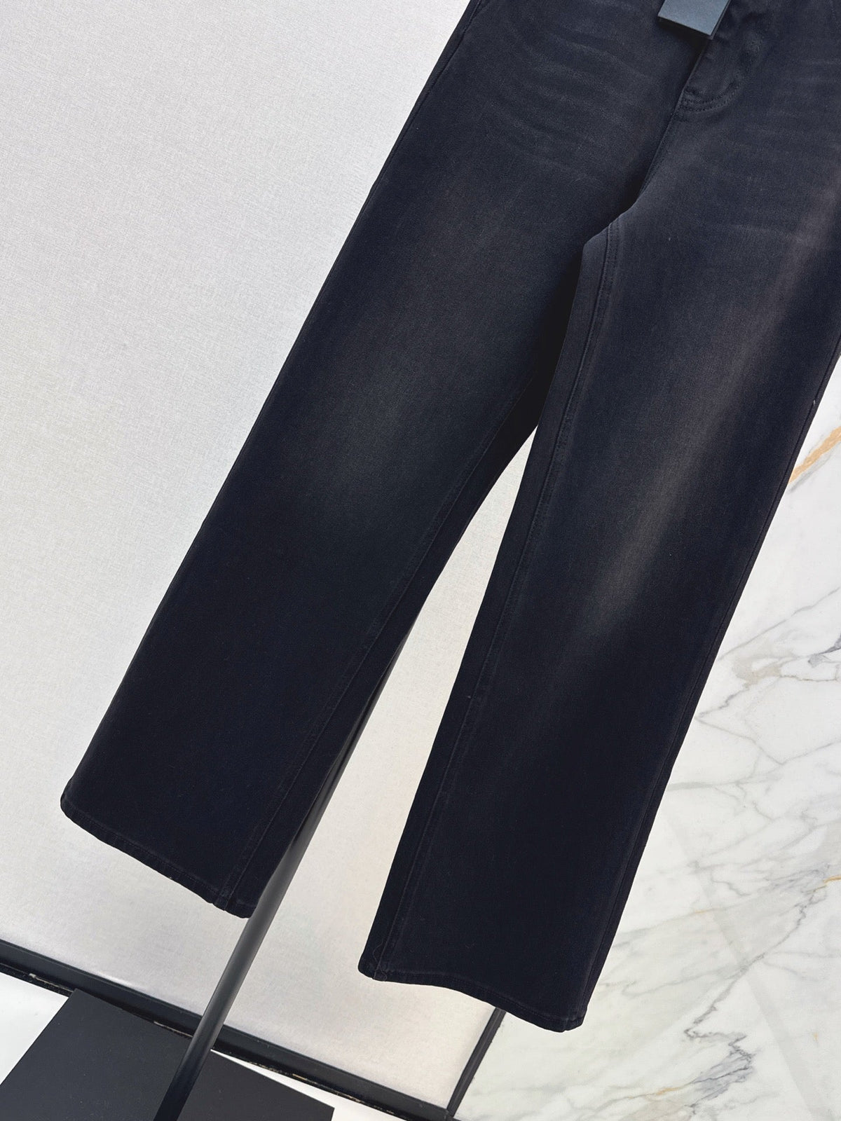 26FW New Logo Letter-Embroidered Straight-Leg Denim Jeans 🖤