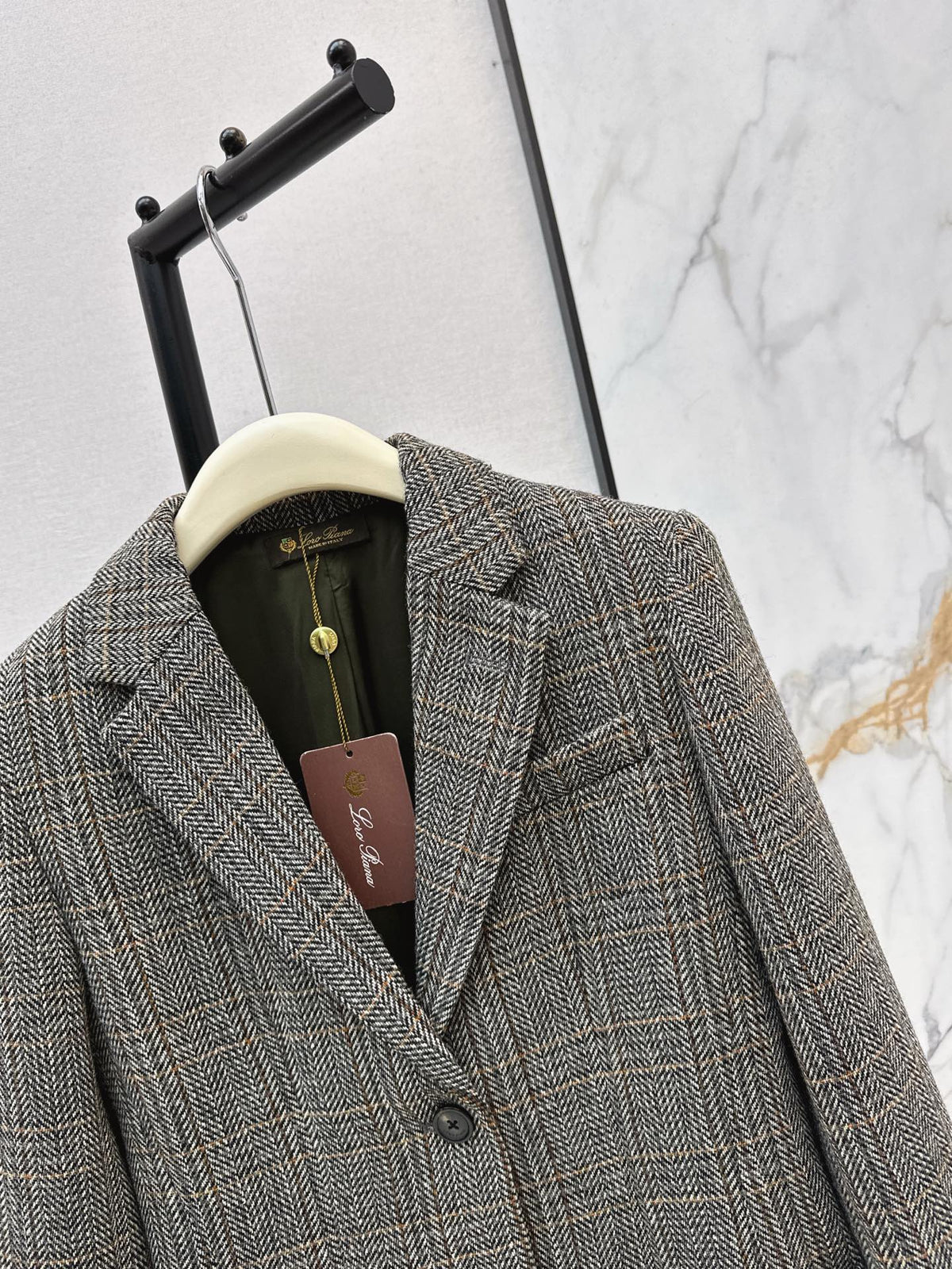 🔥Highest Quality🔥26FW New Oversized Herringbone Blazer 🤎